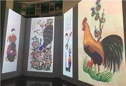 Trải nghiệm nghệ thuật đa phương tiện trong tranh dân gian Hàng Trống